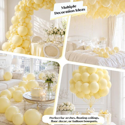 Pastel Yellow Balloons - Image 5