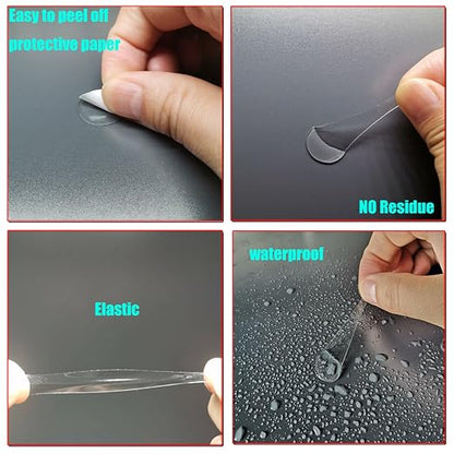 180 Pcs Sticky Tack Double Sided Adhesive Dots Round Putty Clear Stickers No - Image 4