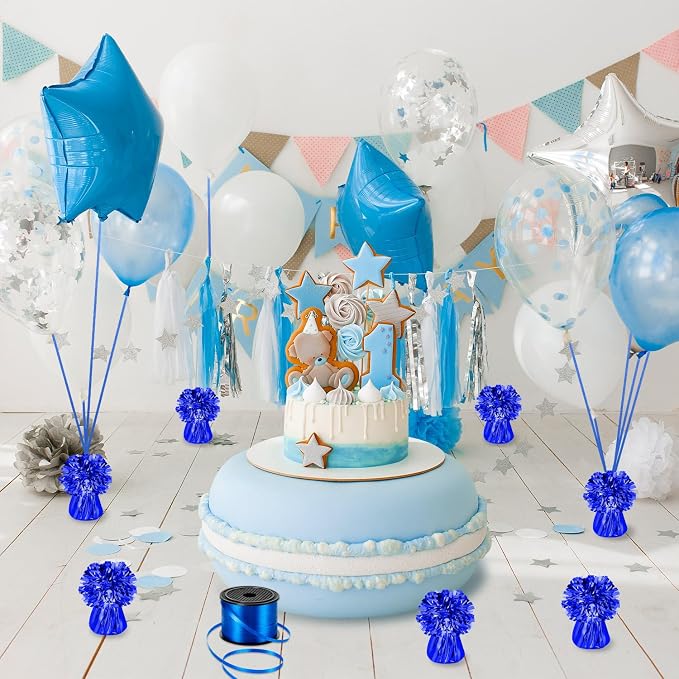 24 PCS Balloon Weights Metallic Anchor, Balloon Holder Heavy Weights | - Image 4
