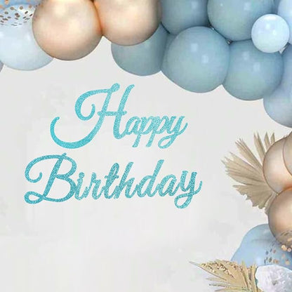 TONIFUL Happy Birthday Sign for Backdrop by TONIFUL