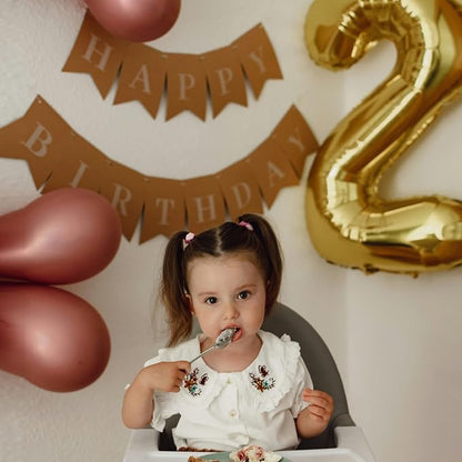 40 Inch Gold Number 7 Foil Balloon - Image 3