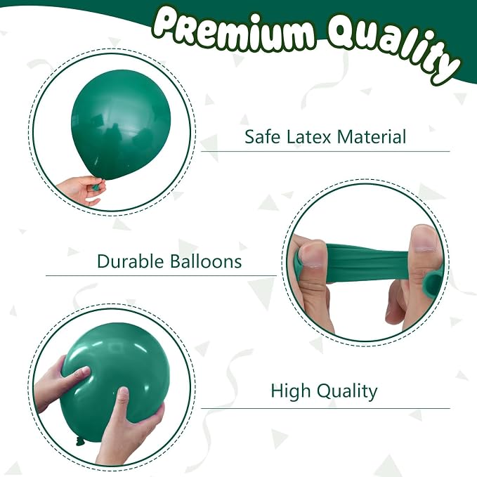 Rainbow Tropical Balloons for Summer Party Decorations | 12-inch pink - Image 3