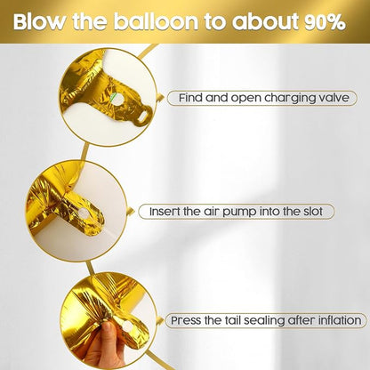21 Balloon - Gold Birthday Number Balloons, 40 Inch Decorations Men Women | - Image 6