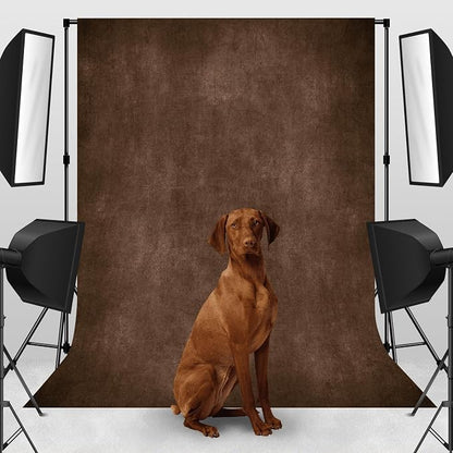 Brown Photo Backdrop Studio Abstract Texture Photography Background 5x7ft | - Image 3