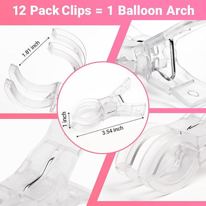 12 Pack Balloon Arch Clips - Image 2