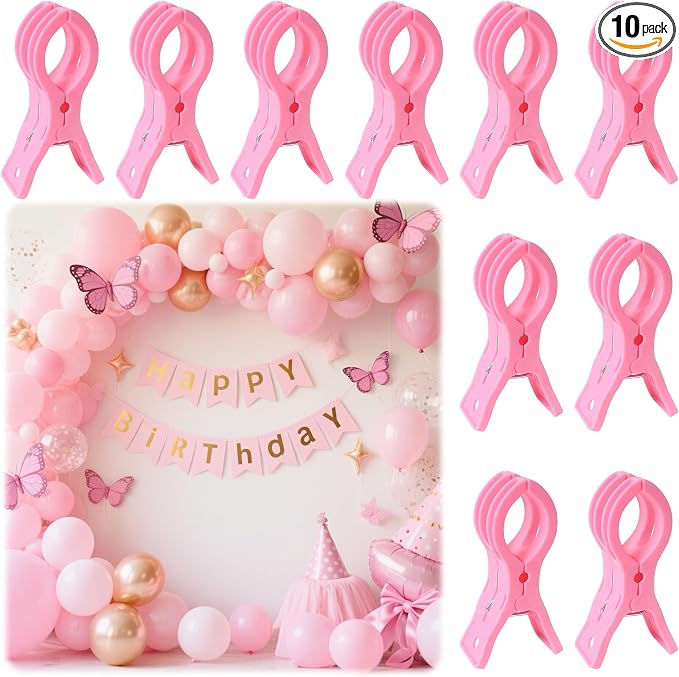 PUGPIU 10 Pack Balloon Arch Clips by Unknown