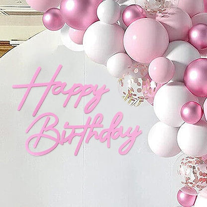 Happy Birthday Sign for Backdrop by MASTRON