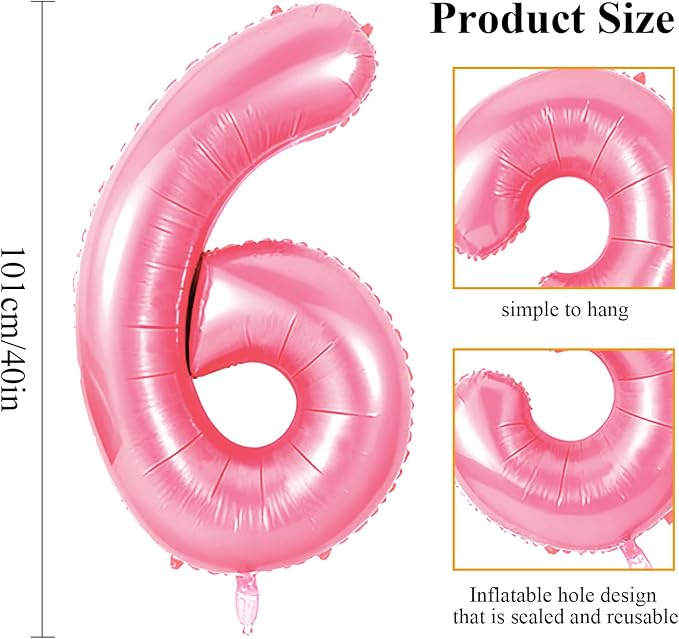 Number 86 Balloons for 86th Birthday Party Decorations, 0-100 Large No.86 - Image 2
