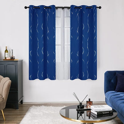 Deconovo Living Room Curtains 36 Inches Long, Thermal Insulated, Room Darkening - Image 2