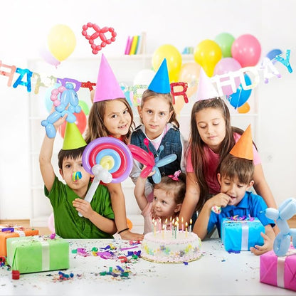 100Pcs Pastel Long Balloons forTying Balloon Arch - Image 5