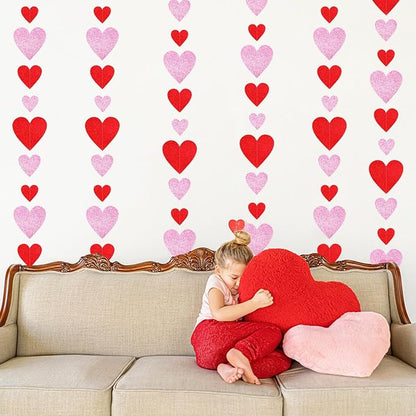 Galentines Valentines Party-Decorations Heart Garland - Image 5