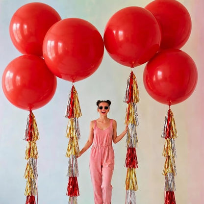 6 Set 36 Inch Giant Balloons by Unknown