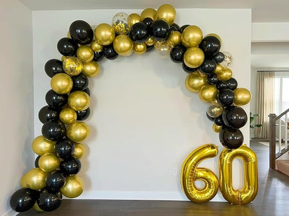 60 Balloon 40 inch Gold Number Balloons - Image 2