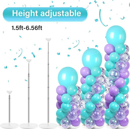 2 Sets Adjustable Balloon Column Stand Kit - Image 4