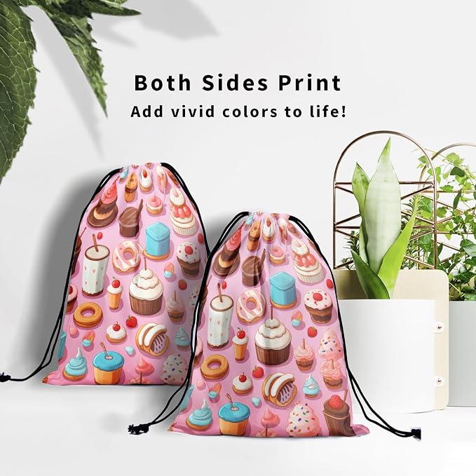 Cute Cupcake Gymnastics Grip Bag - Image 7
