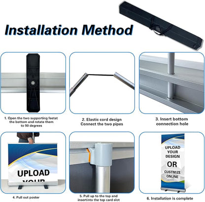 CUSTOM Retractable Banner Stand, Banners are made from curl-free fabric - Image 9