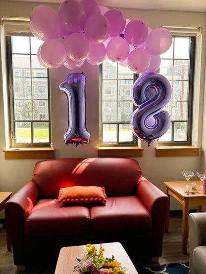 Number 8 Balloons 40 Inch for 8 18 Birthday Party Decorations, - Image 4