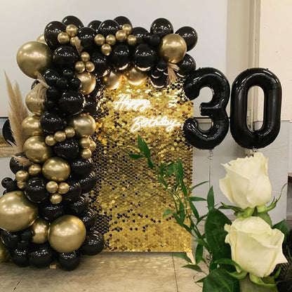 Black 40 Balloon - Image 3