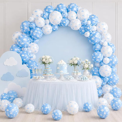 Cloud Balloons, Baby Shower, Cloud Themed Party Decorations Supplies - Image 3