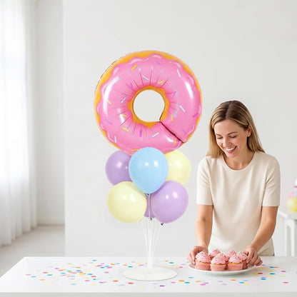 Donut Table Centerpiece Balloons Stand Kit- 2 Sets Balloon Centerpieces - Image 4