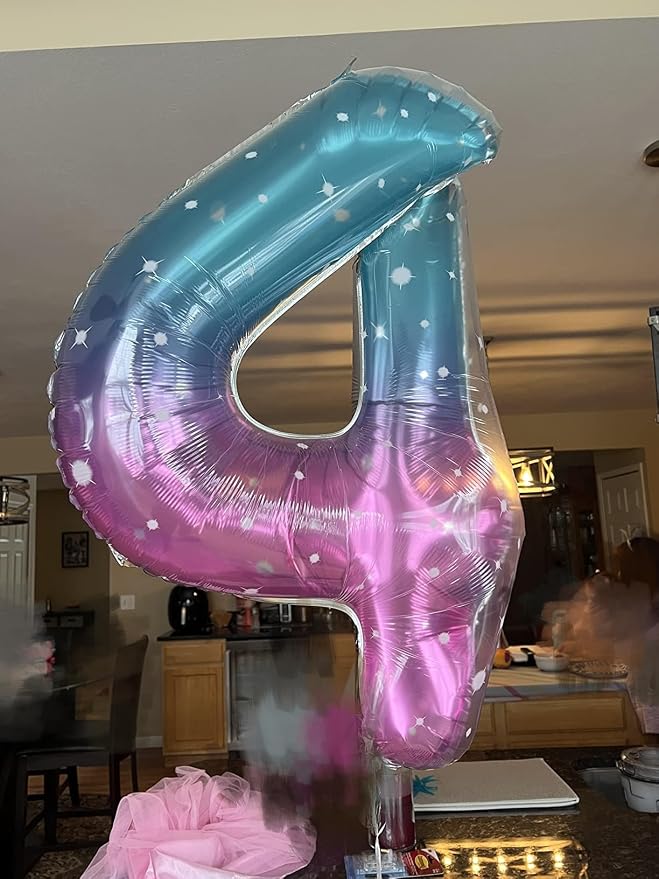 Number Balloons 4 Balloon 40 inch - Image 3