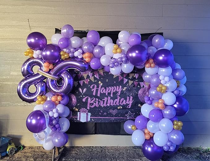 Number 8 Balloons 40 Inch for 8 18 Birthday Party Decorations, - Image 3