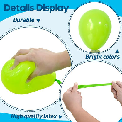 125 pcs Rainbow Latex 5 Inch Balloons, Small Balloons - Image 3