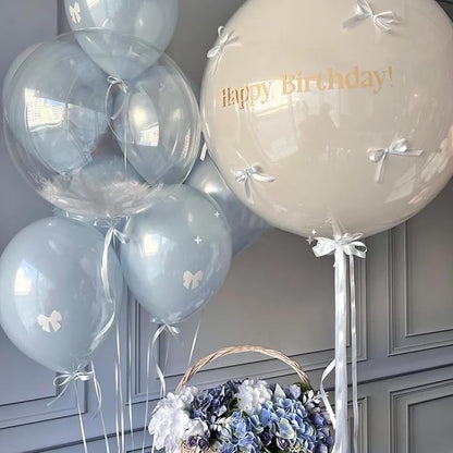 500 Yards Silver White Curling Ribbon Balloon Ribbon Balloon Stringfor Wedding - Image 4
