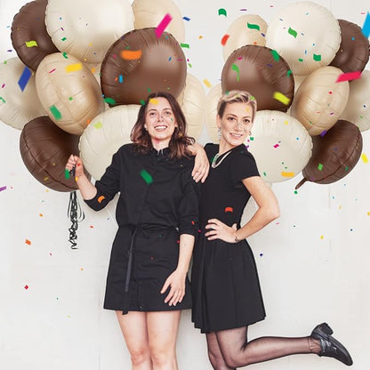 20PCS Round Shaped Balloons, 18 Inch Round Foil Balloon - Image 5