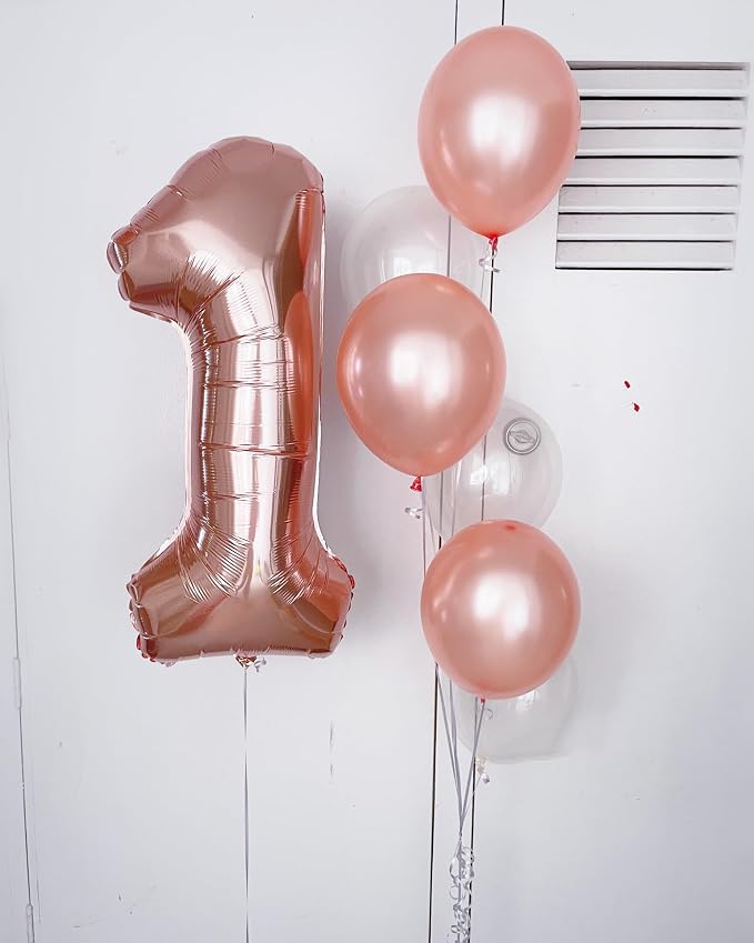 Rose Gold 9 Balloon - Image 8