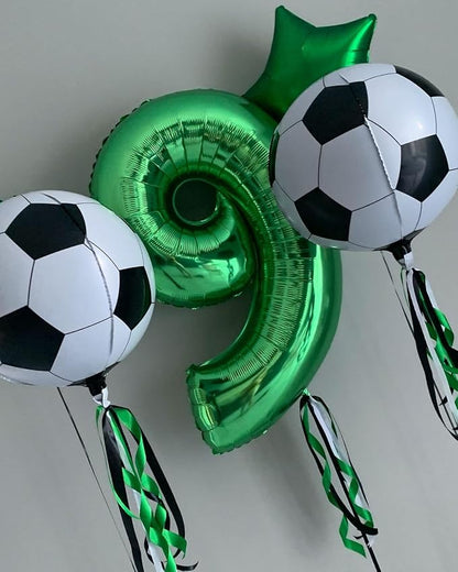 Numbers 15 Balloon 40Inch Dark Green Balloon - Image 4