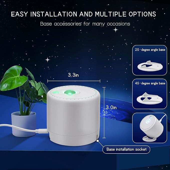 HERHOTER Galaxy Projector, Star Projector - Image 4