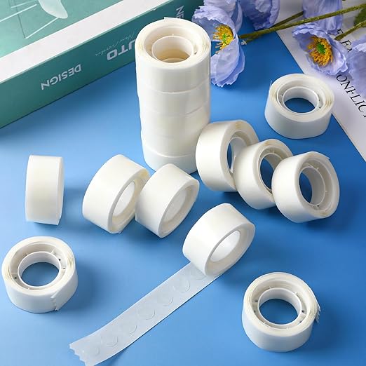 UPINS 3000Pcs Glue Points Dots 6mm Removable Balloon Glue Adhesive Dots | 30 - Image 4