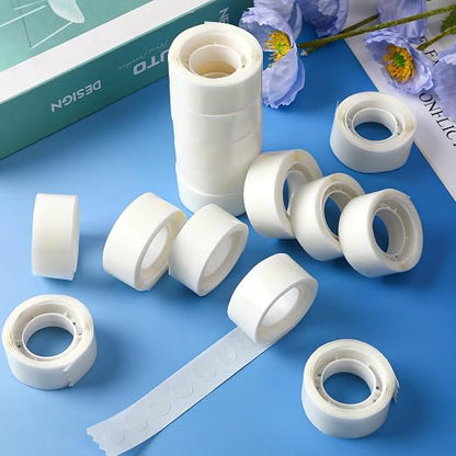 UPINS 1500Pcs Glue Points Dots 10mm Removable Balloon Glue Adhesive Dots | 15 - Image 4
