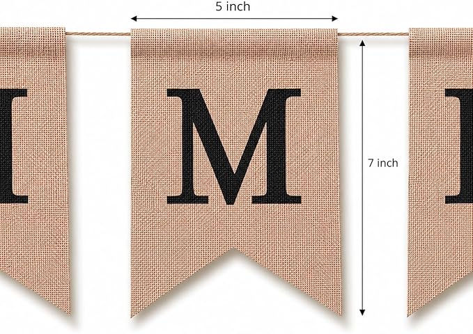 Pre-Printed Banner Kit – 97 BURLAP Flags - Image 2