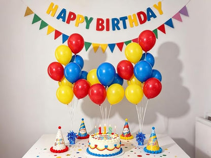 Blue Balloon Weights Pack of 6 - Image 3