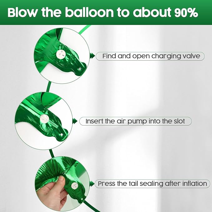 2 Balloon - Green Birthday Number Balloons, 40 Inch Decorations Men Women | - Image 6