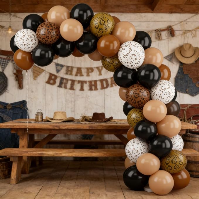 Cheetah Print Balloons, Animal Print Party Decorations - Image 6
