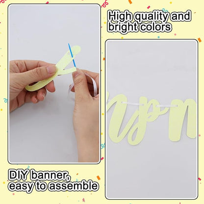 BEISHIDA 116 PCS A-Z DIY Letter Banner Kit Make Your Own Banner，Including 111 - Image 3