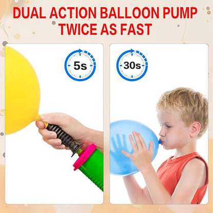 Balloon Pump Hand Held – 2Pack Two Way Dual Action Inflator - Image 4