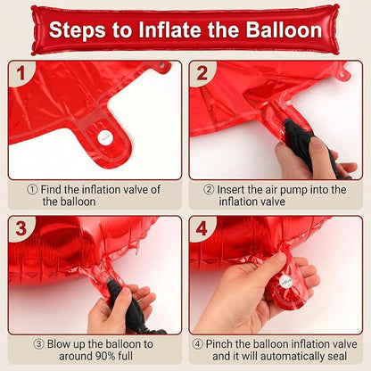 30 Number Balloons Large Foil Number Balloon Big 40 Inch - Image 6