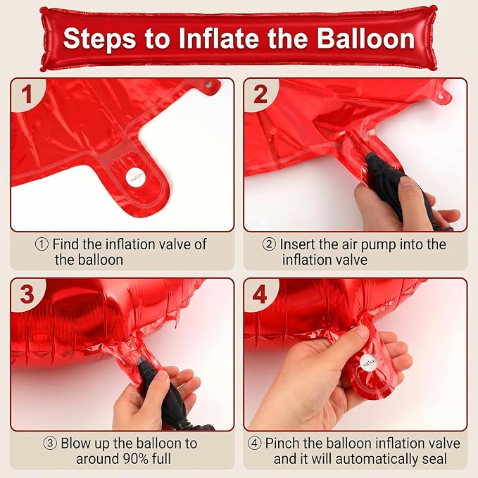 13 Balloon Numbers, Large 13 or 31 Foil Balloons, Big Number Balloon 40 Inch - Image 6