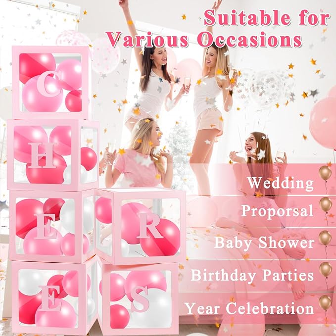 Ledido Transparent Balloon Boxes - Image 3