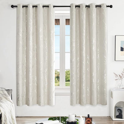 Deconovo Living Room Curtains 72 Inches Long, Thermal Insulated, Room Darkening - Image 2
