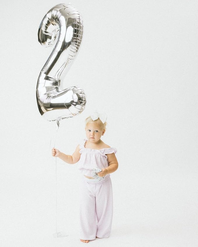 Silver Number 50 Balloon 40 Inch, 50th Birthday Decorations Men Women | Foil - Image 4