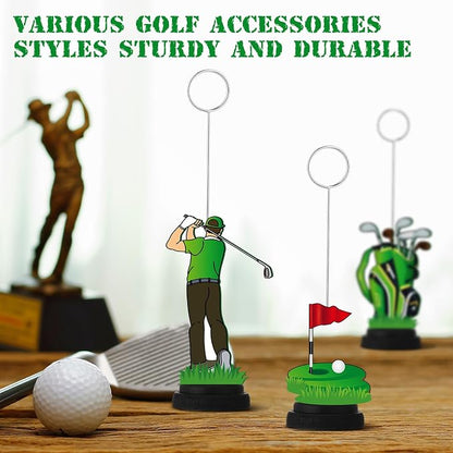 RattanView 5 Pcs Golf Ball Photo Balloon Holder Table Centerpieces Holders Golf - Image 5