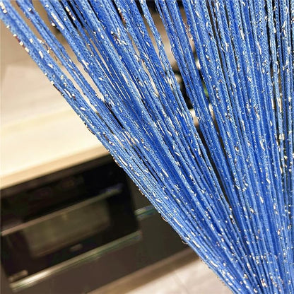ave split Decorative Door String Curtain Wall Panel Fringe Window Room Blind - Image 3