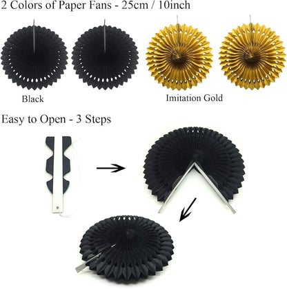 Party Decoration, Pom Poms Flowers, Garlands String Polka Dot and Triangle - Image 3