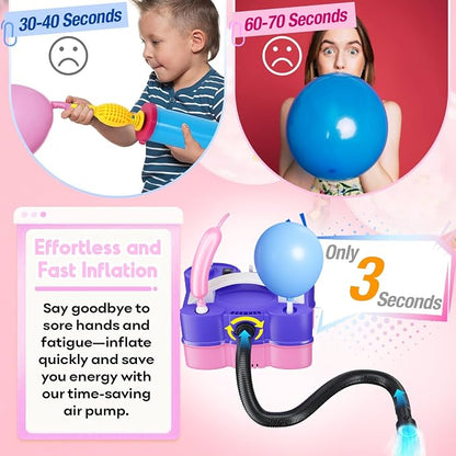 3-in-1 Electric Balloon Pump, Portable Electric Air Pump - Image 5