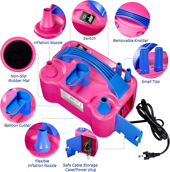 SINBEE Balloon Pump Electric Party Decorations - Image 2